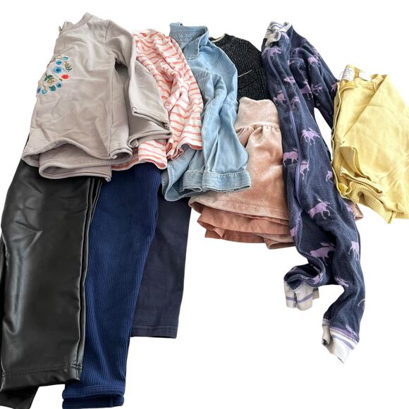 Girls Fall Winter Mix and Match Assortment Bundle Size 18-24 Months - Picture 1 of 13